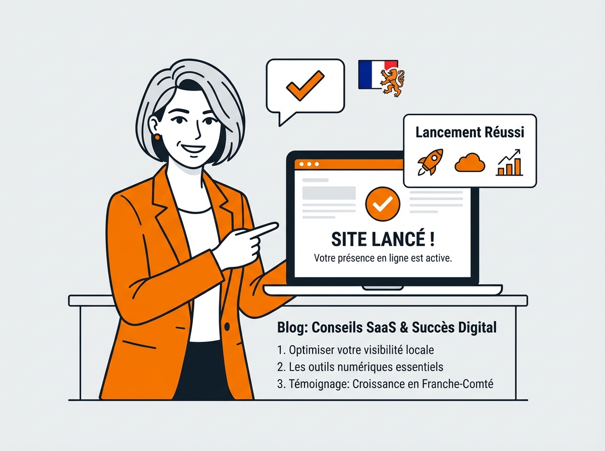 Conclusion création site web TPE Franche-Comté - investissement rentable pour la visibilité locale