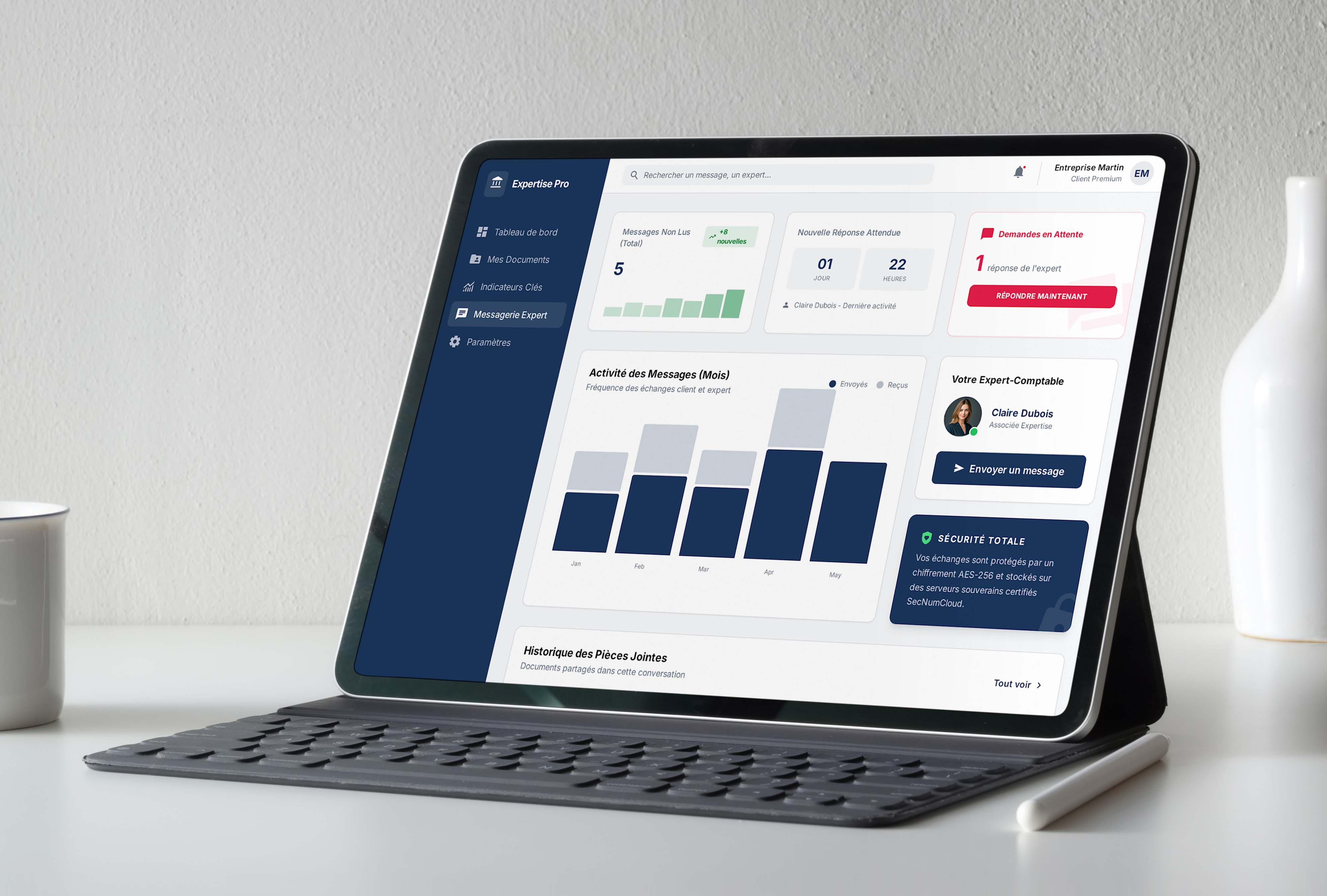 Expertise Pro & Portail Comptable — Plateforme Client Cabinet d’Expertise Comptable