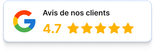 Avis Google - 4.7 sur 5 etoiles